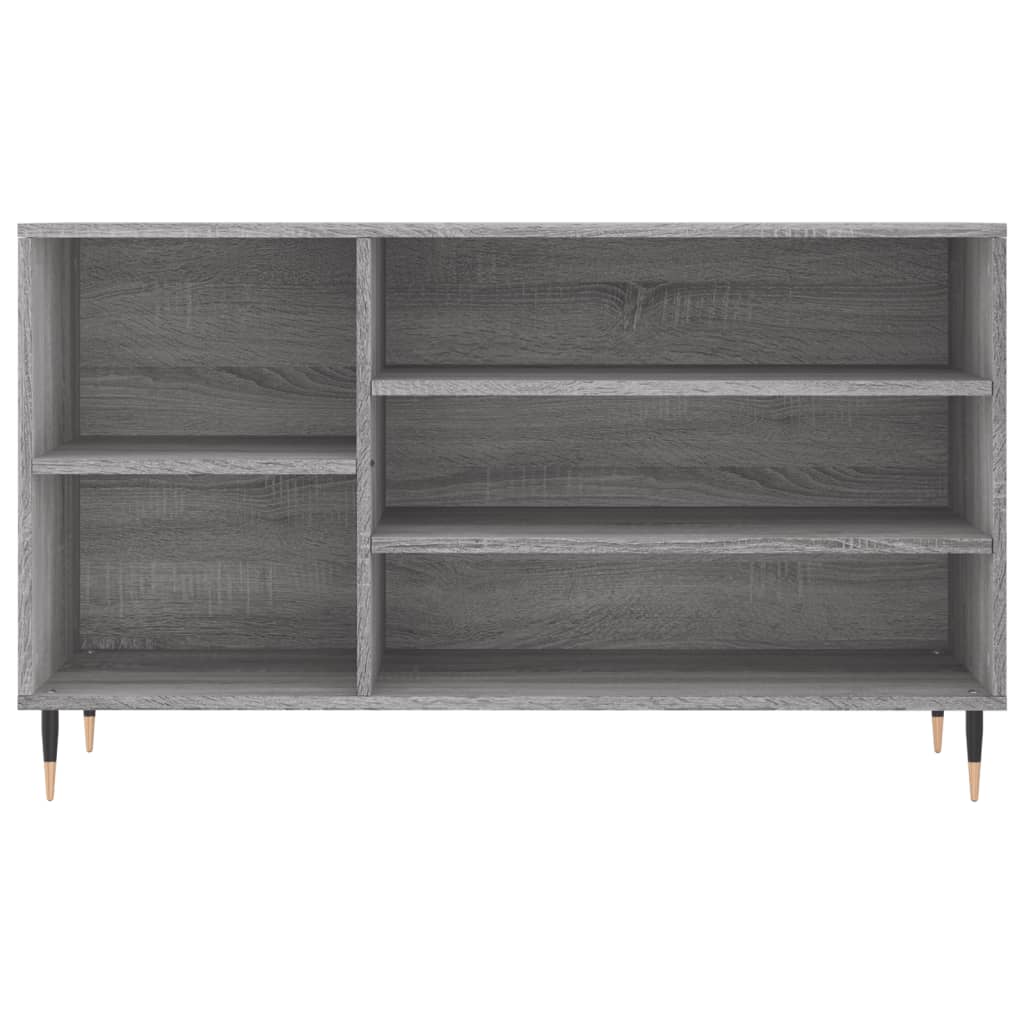 Schuhregal Weiß 102x36x60 cm Holzwerkstoff