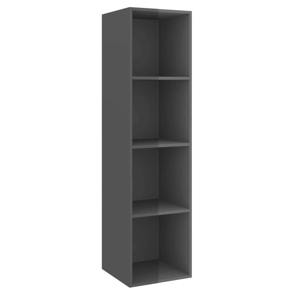4-tlg. TV-Schrank-Set Weiß Holzwerkstoff