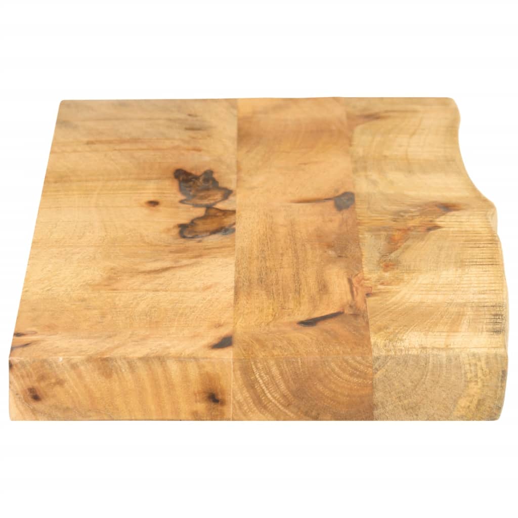 Wandregal 40x20x2,5 cm Rechteckig Massivholz Akazie Baumkante