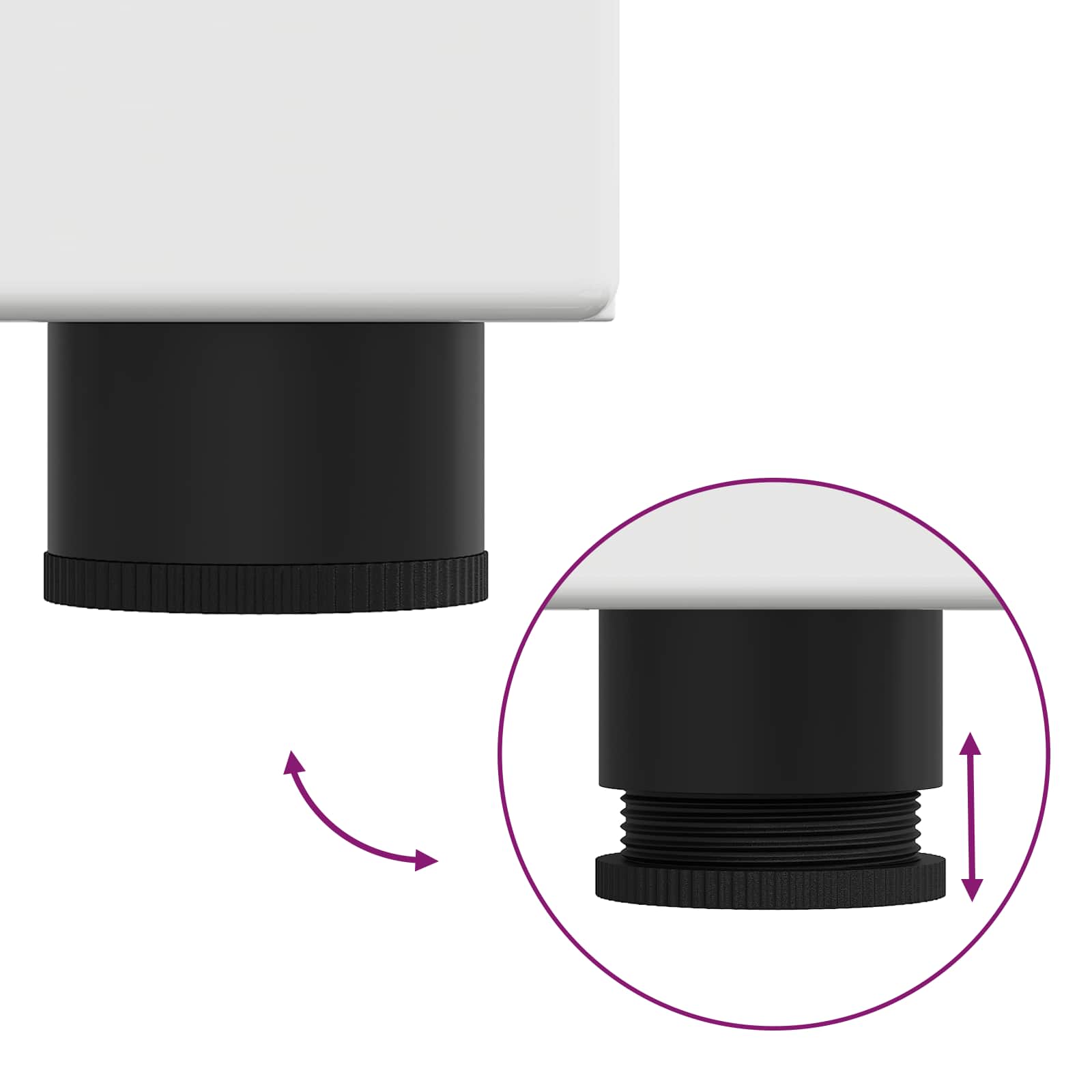 Badezimmermöbel-Set TULUM 2 pcs Weiß 60 x 34 x 63 cm
