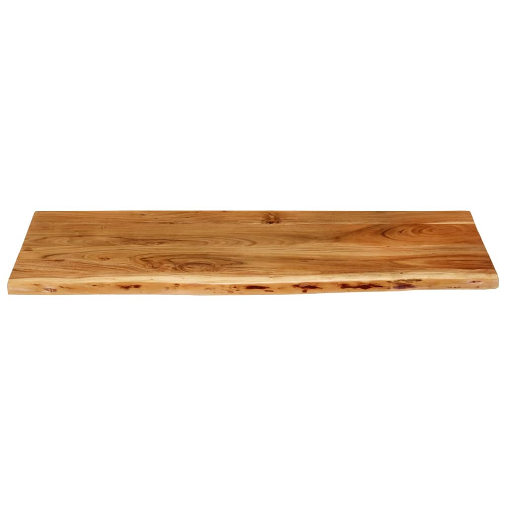 Badezimmer-Waschtischplatte Massivholz Akazie 100x52x2,5 cm