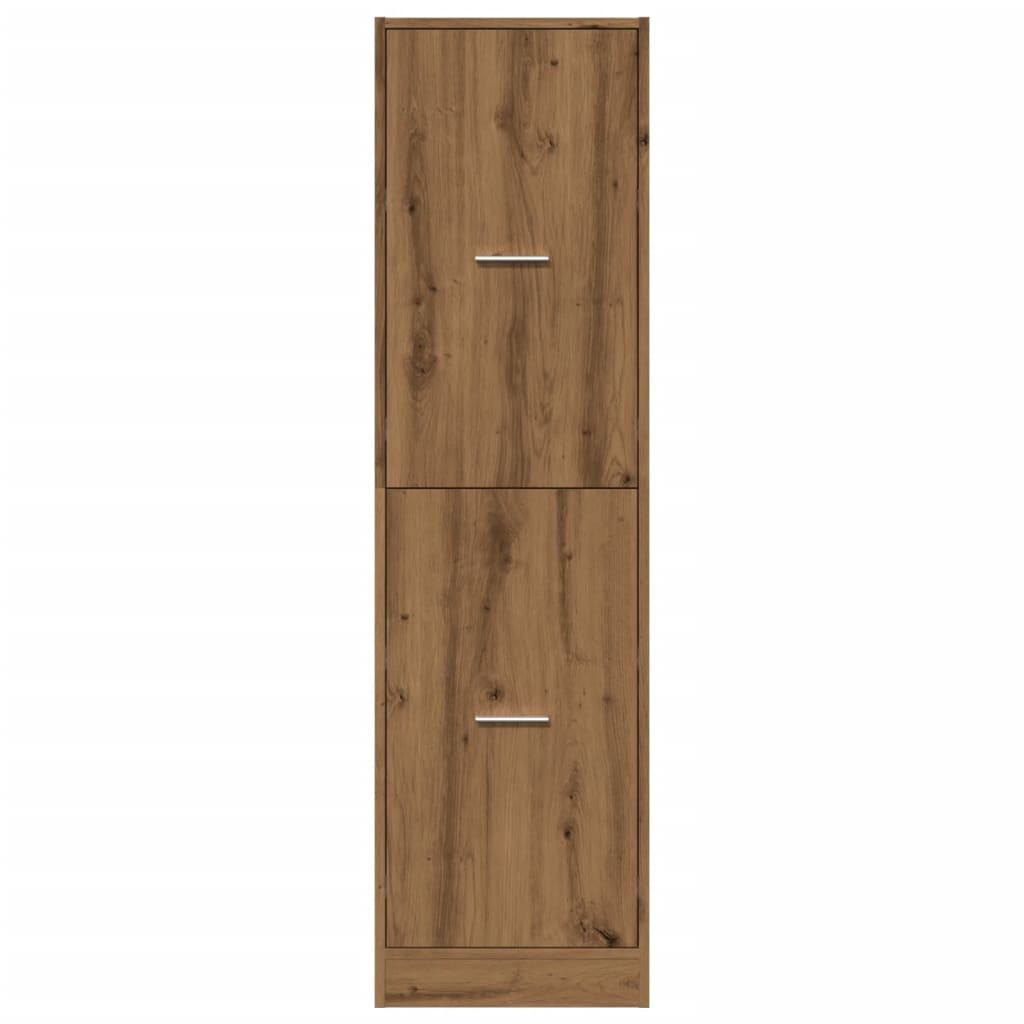 Apothekerschrank Weiß 30 x 41 x 174,5 cm Holzwerkstoff