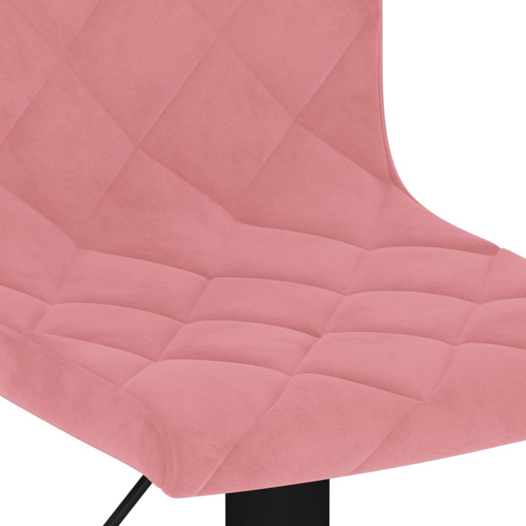 Barhocker 2 Stk. Creme Samt