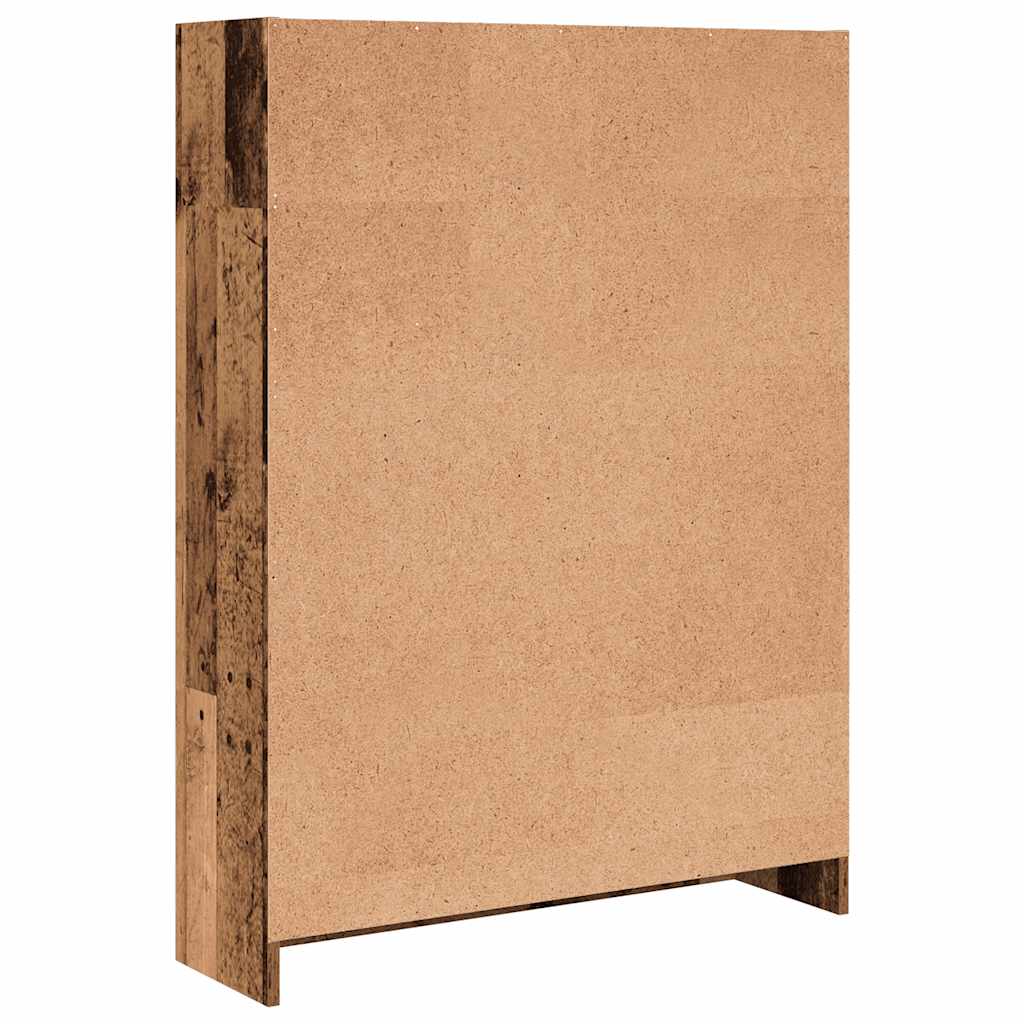 Bücherregal Weiß 40x24x75 cm Holzwerkstoff