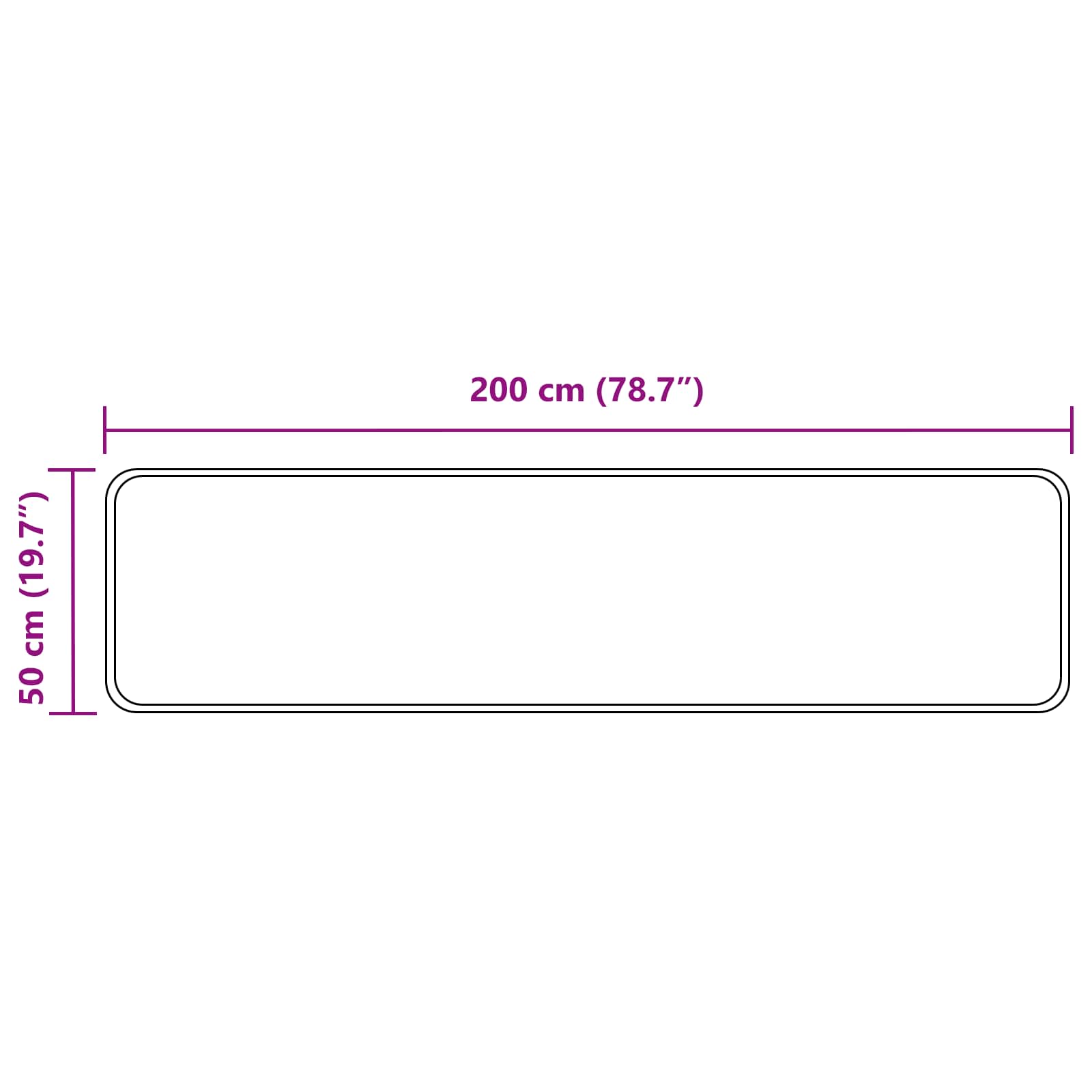Teppich Waschbar Mehrfarbig 160x230 cm