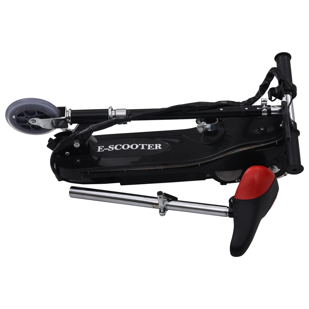 E-Scooter mit LED 120 W Schwarz