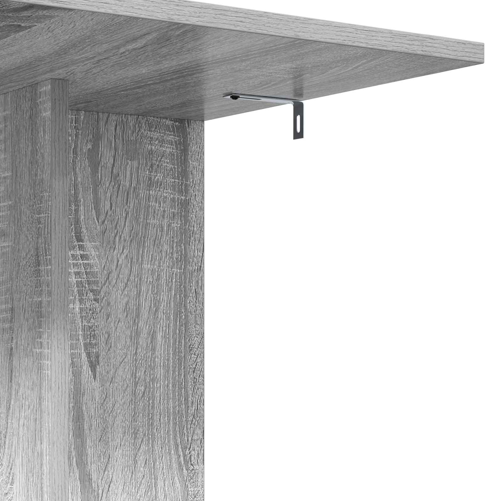 Beistelltisch Weiß 45 x 40 x 62,5 cm Holzwerkstoff