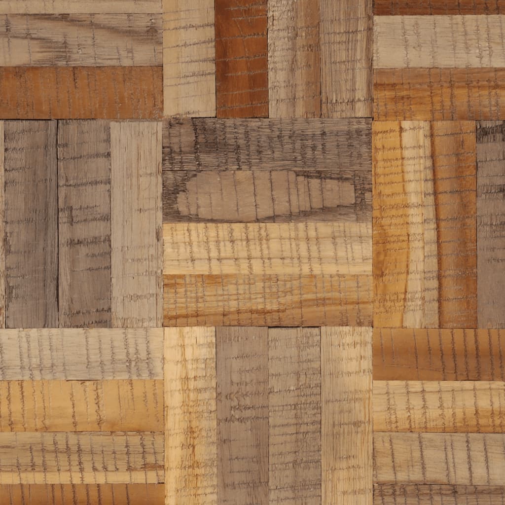 Konsolentisch 110x34x80 cm Recyceltes Massivholz Teak