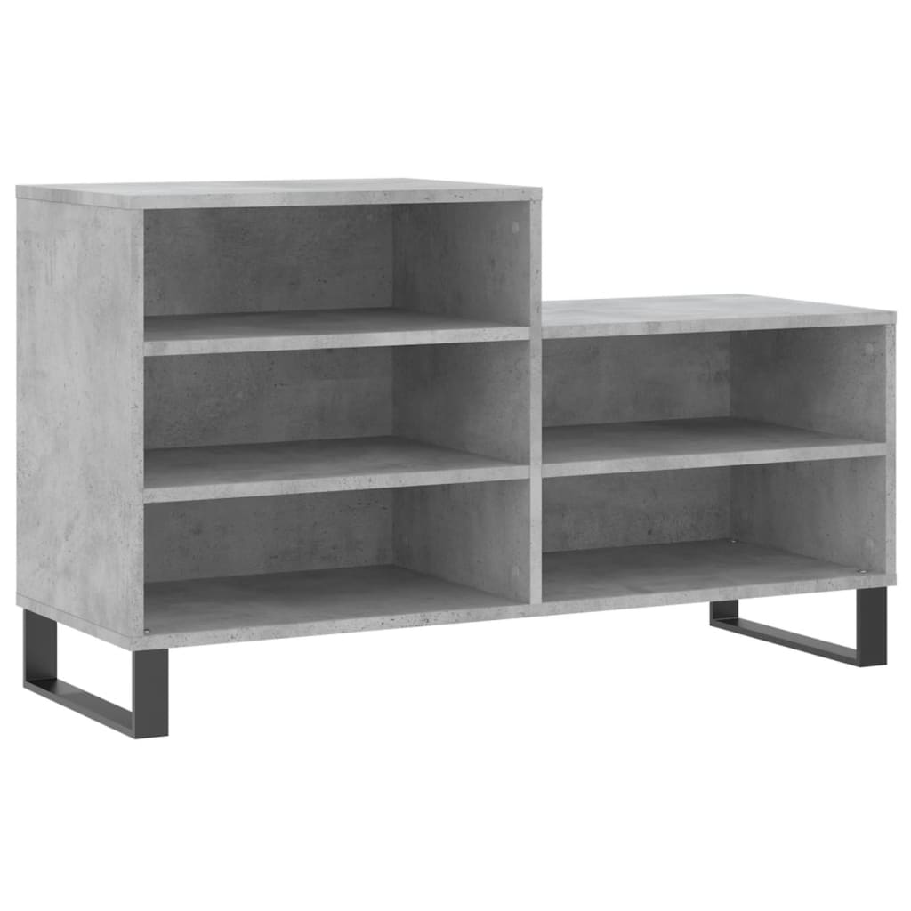Schuhregal Weiß 102x36x60 cm Holzwerkstoff