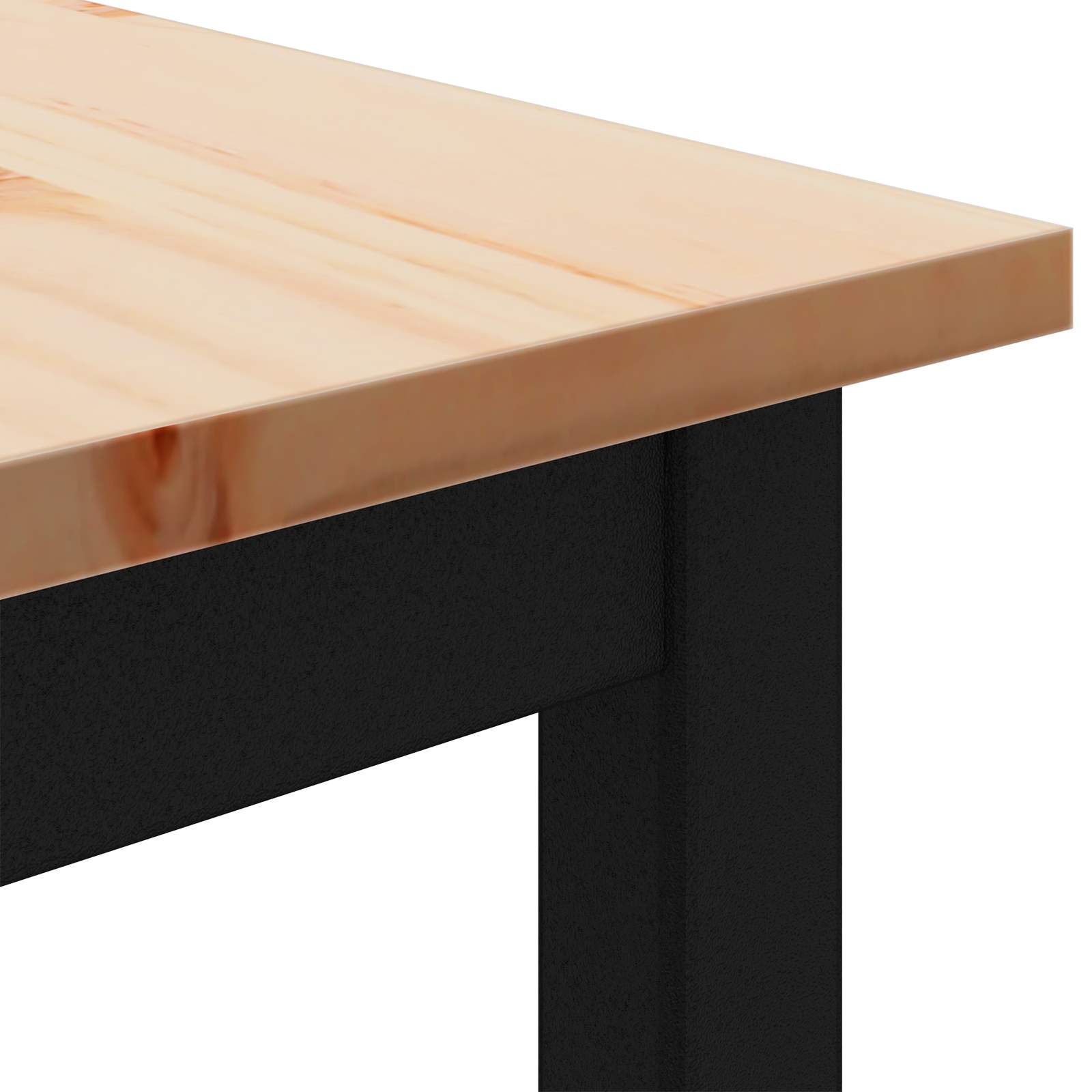 Bartisch Natur 200 x 100 x 105 cm Massives Kiefernholz