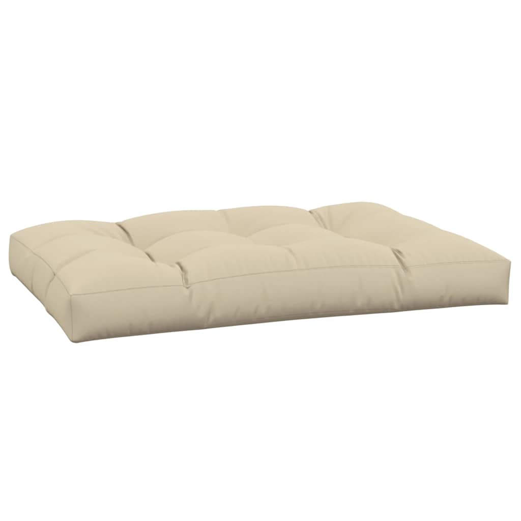 Palettenkissen Anthrazit 50x50x12 cm Stoff