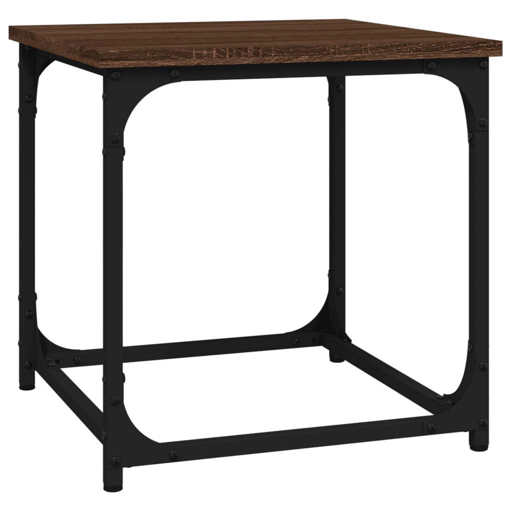 Beistelltisch Schwarz 40x40x40 cm Holzwerkstoff