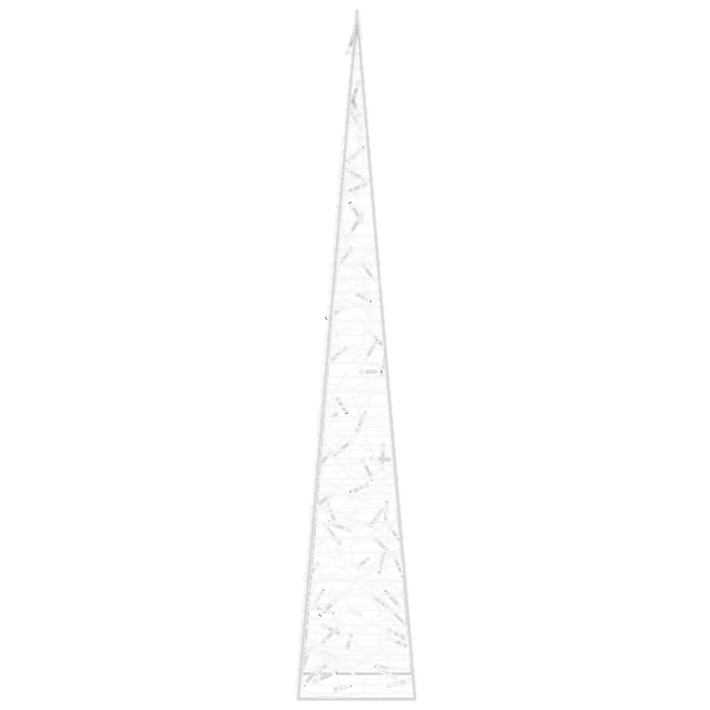 LED-Leuchtkegel Acryl Deko Mehrfarbig 90 cm