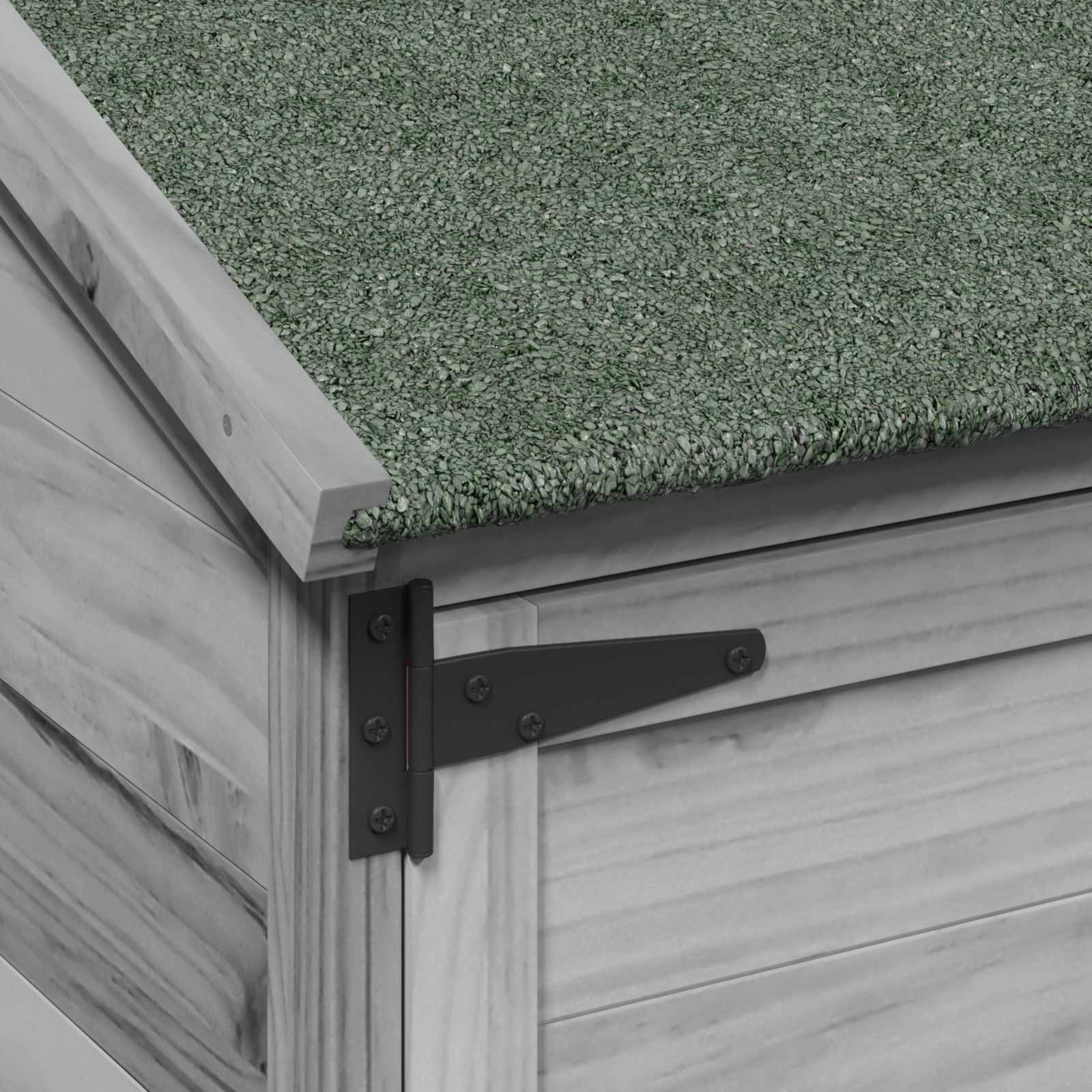 Gartenschuppen Natur 59 x 56 x 113,5 cm Massivholz aus Fichte