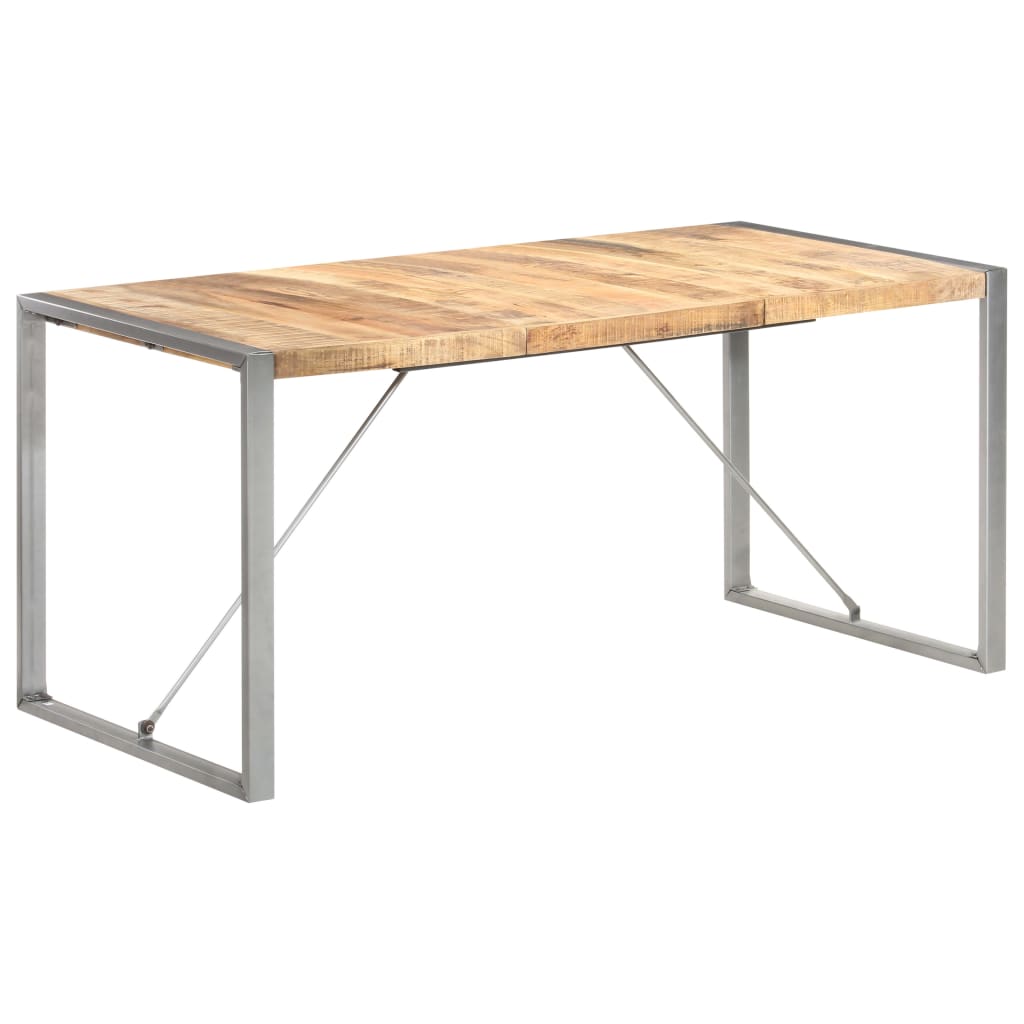 Esstisch 220x100x75 cm Massivholz Akazie