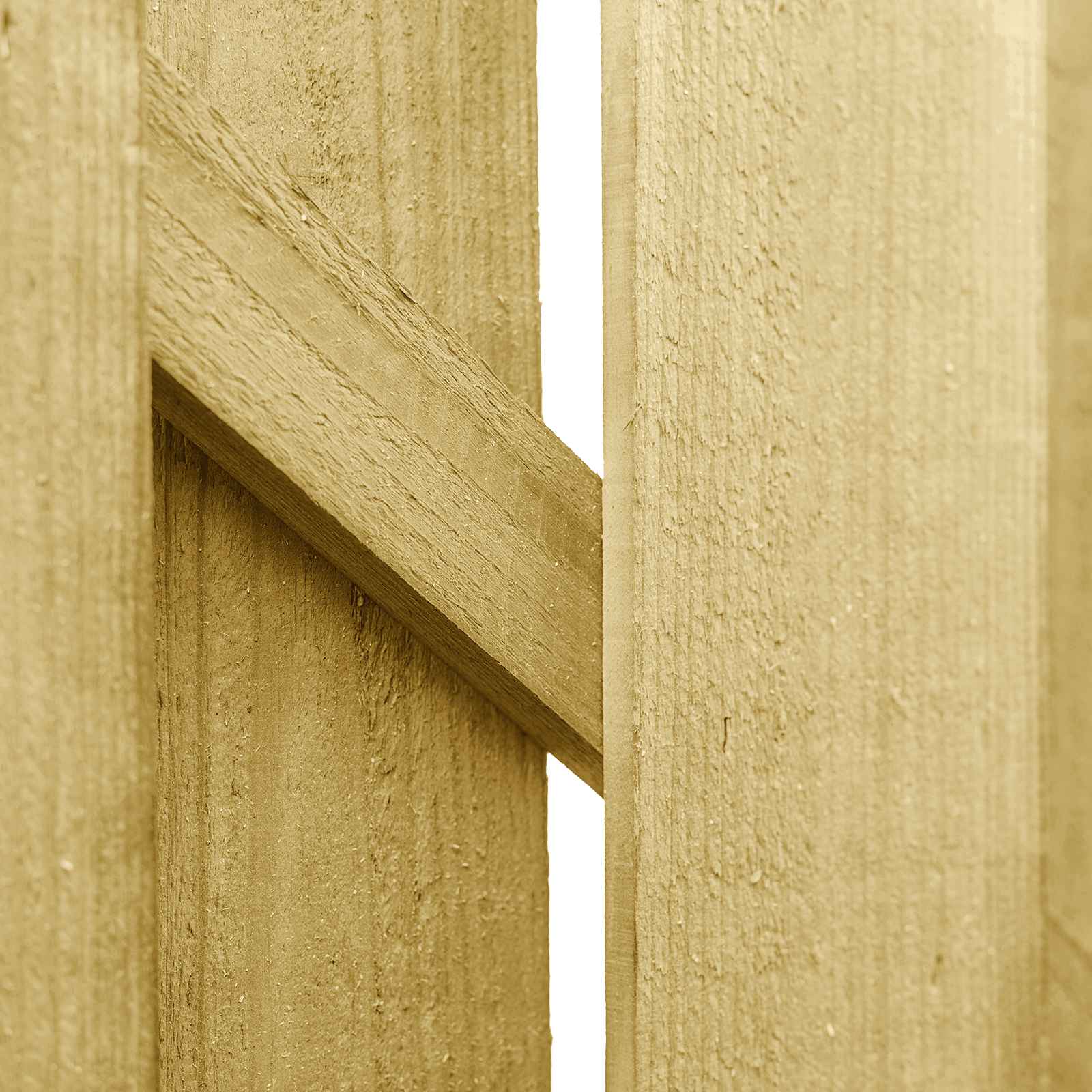Gartentor Imprägniertes Kiefernholz 100x75 cm