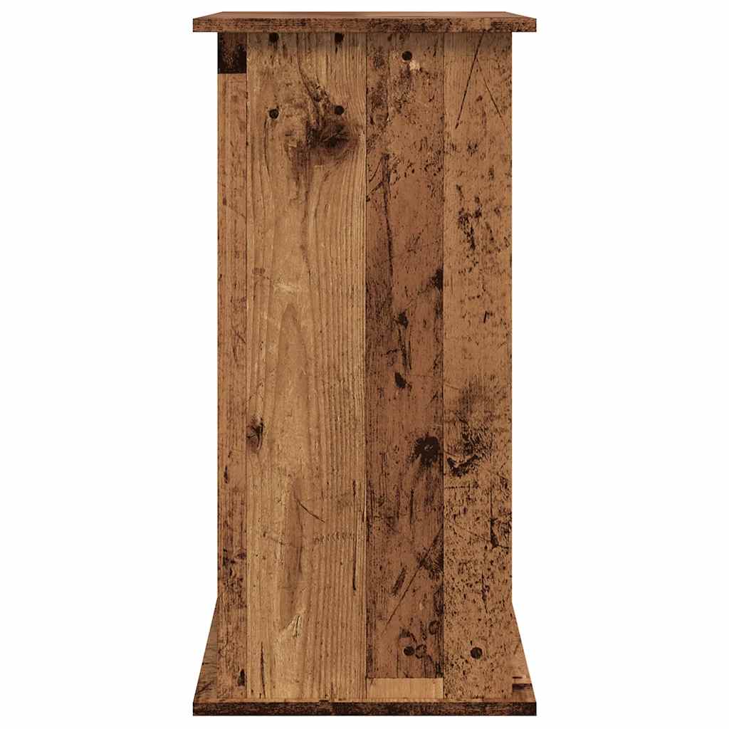 Aquariumständer Weiß 81x36x73 cm Holzwerkstoff