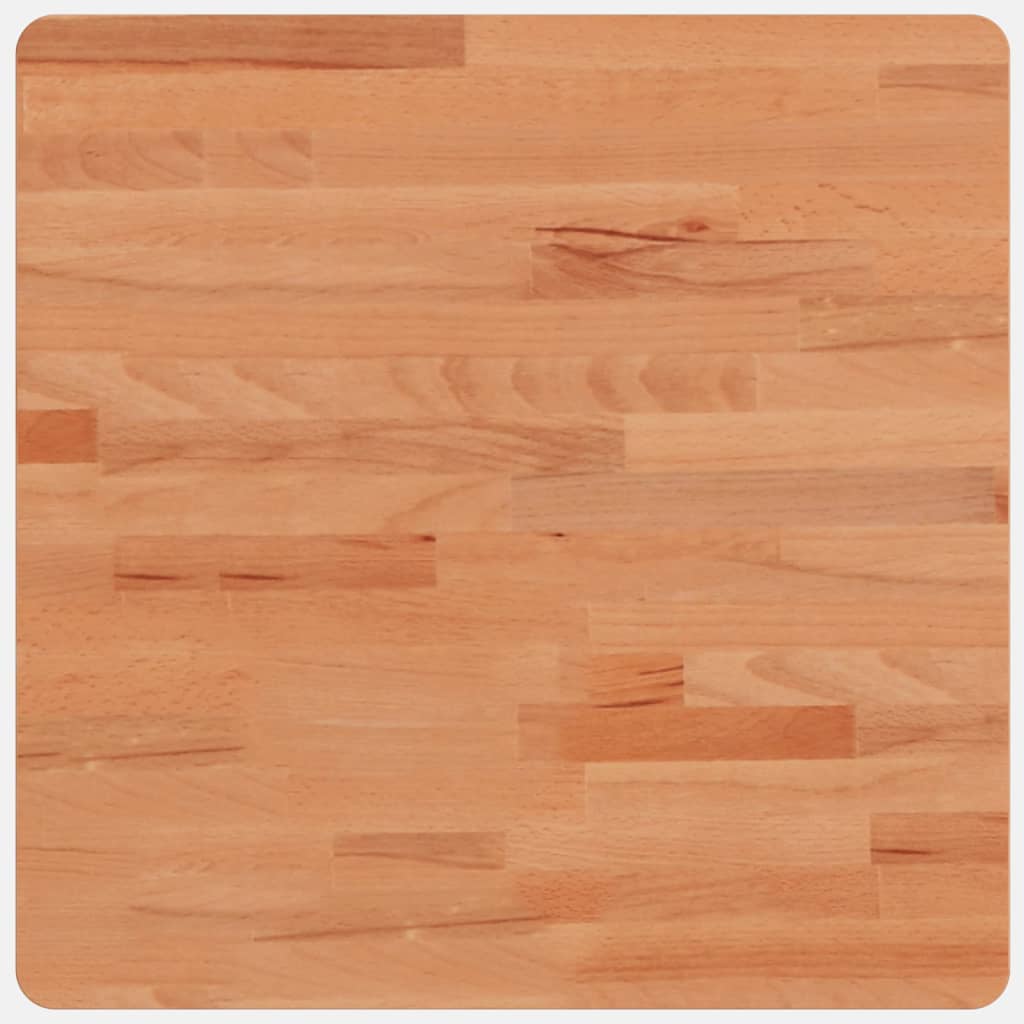 Tischplatte Ø30x1,5 cm Rund Massivholz Buche