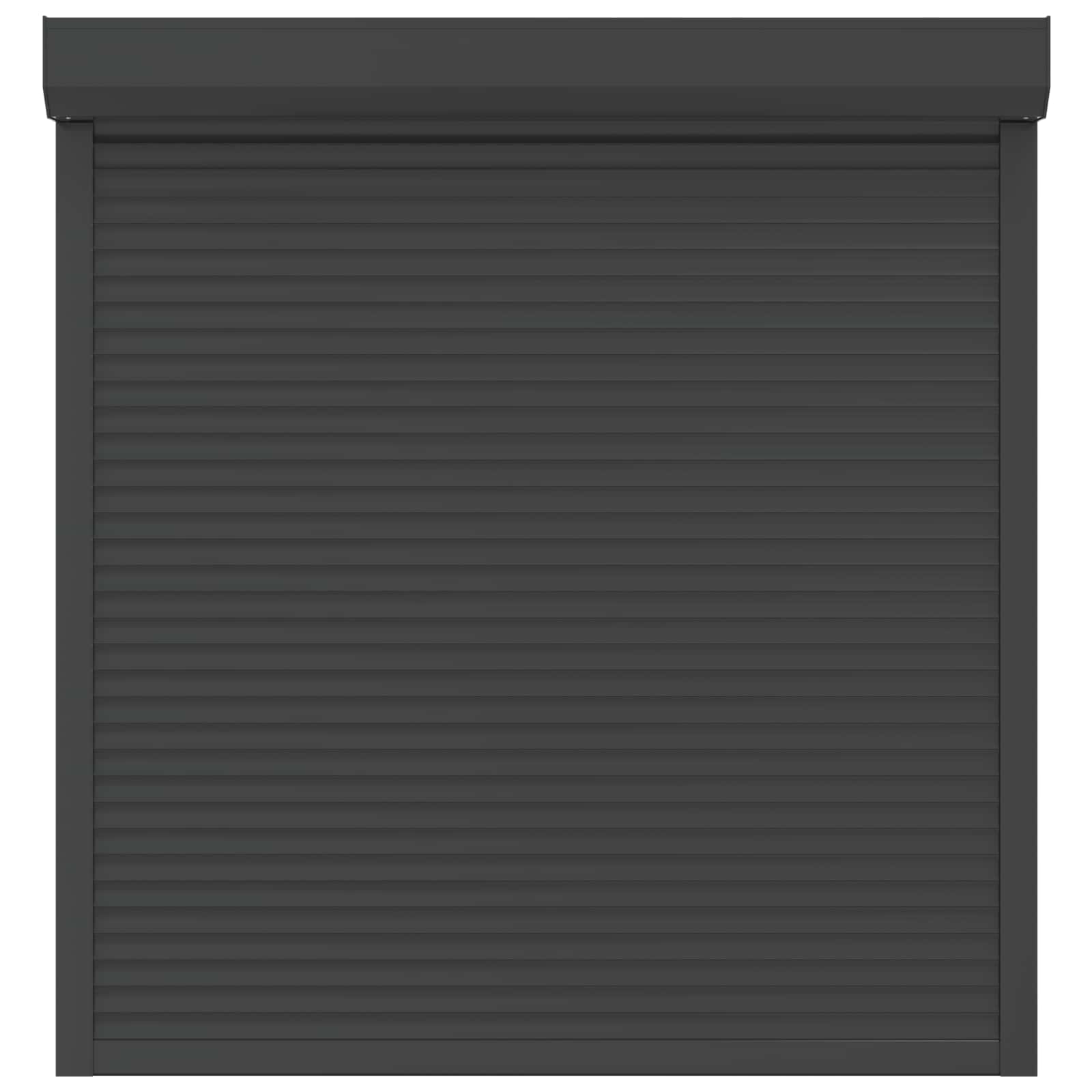 Rollladen Weiß 70 x 100 cm Aluminium und Polyurethan