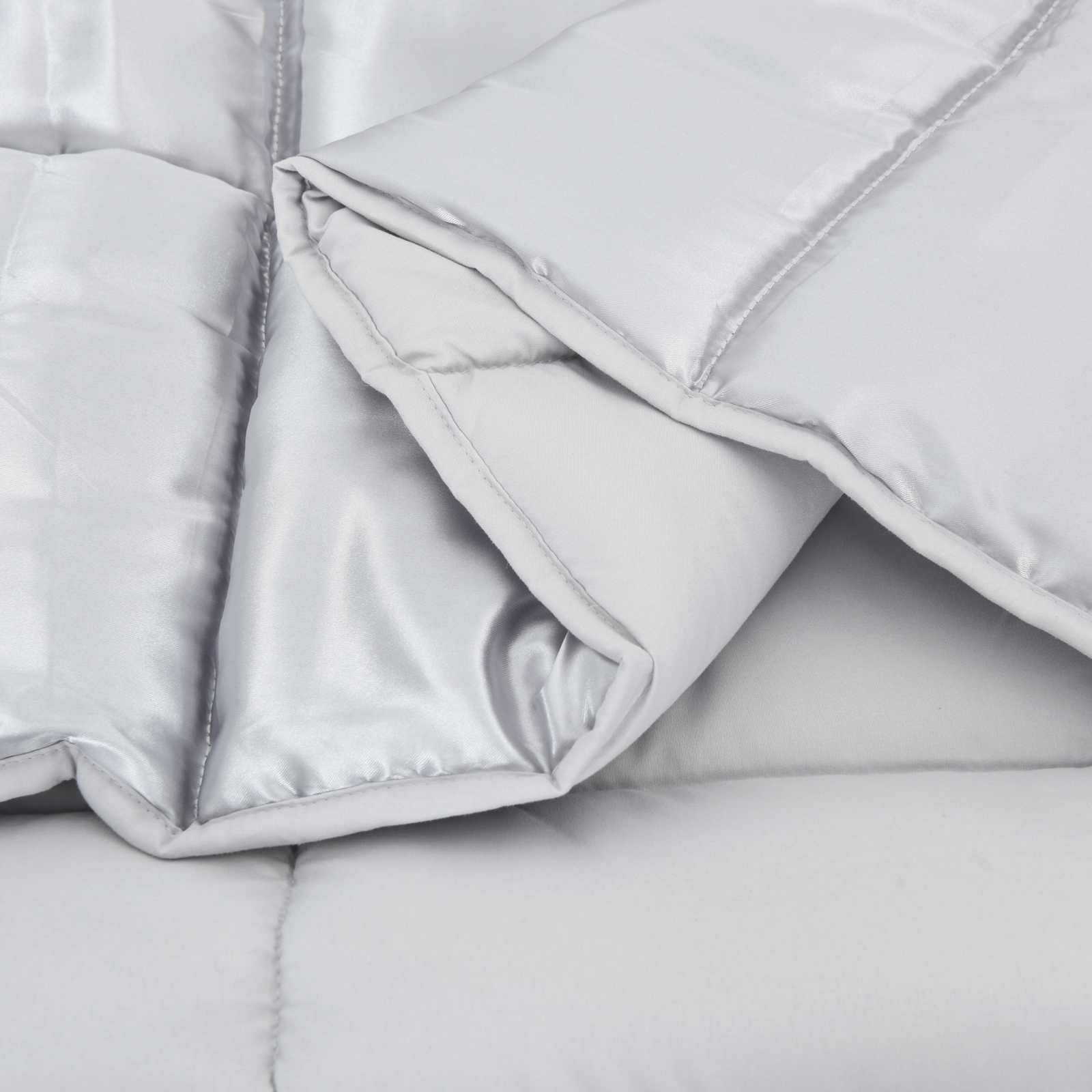 Ganzjahresbettdecke Gold 135 x 200 cm Satin und Mikrofaser