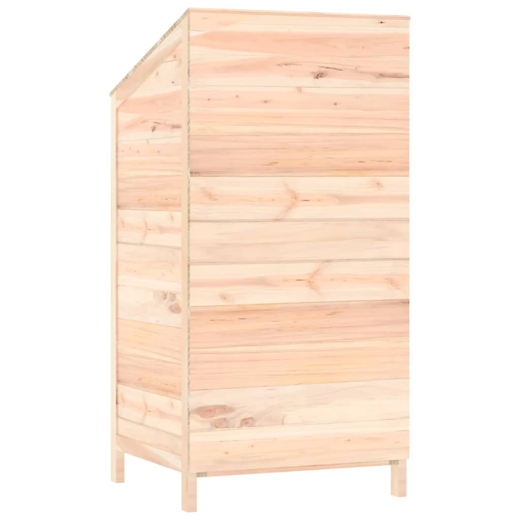 Geräteschuppen 55x52x174,5 cm Massivholz Tanne