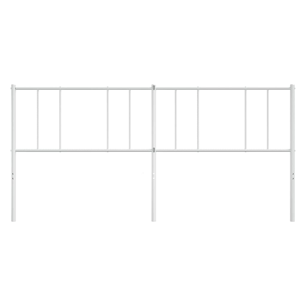 Ersatz-Kopfteil Metall Schwarz 80 cm