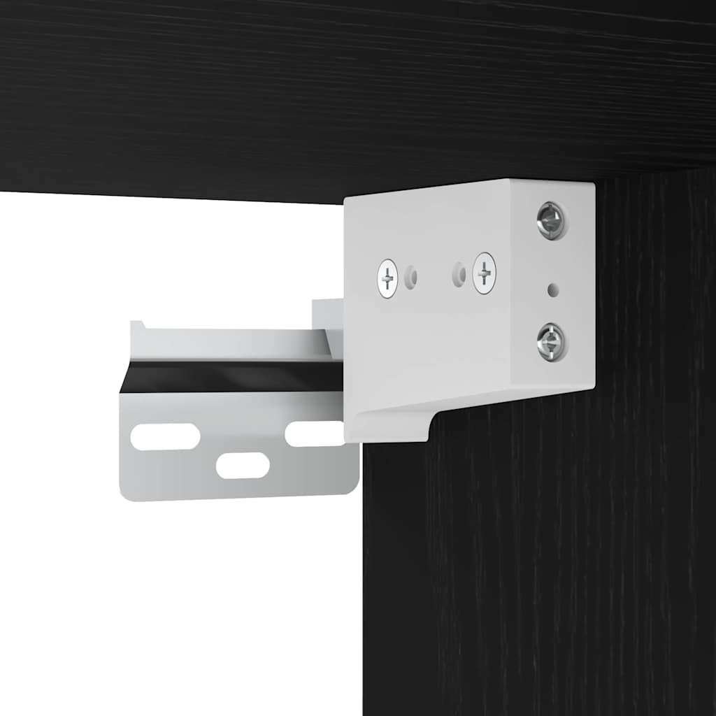 Wandschränke 2 Stk. Weiß 102x30x20 cm Holzwerkstoff