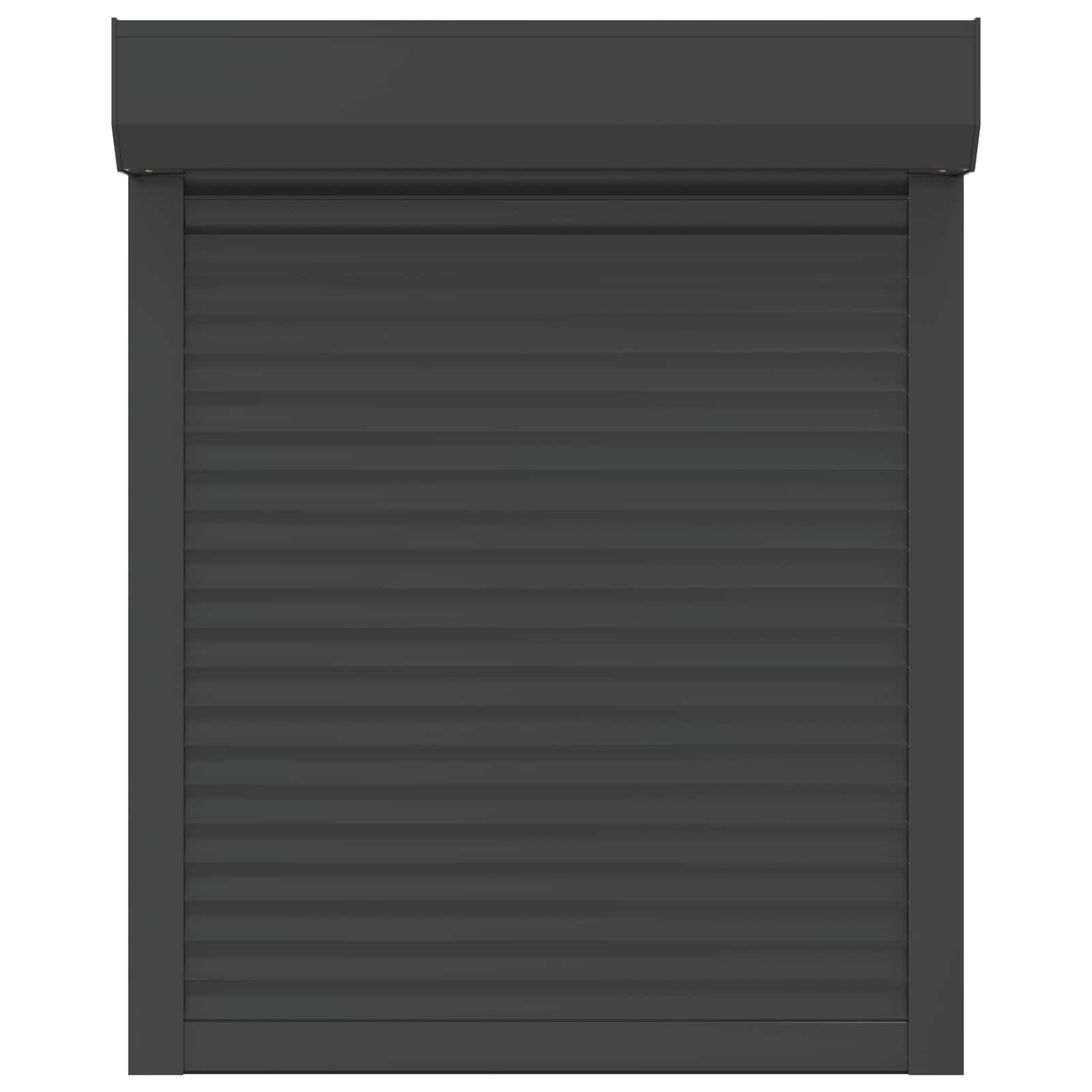 Rollladen Weiß 70 x 100 cm Aluminium und Polyurethan