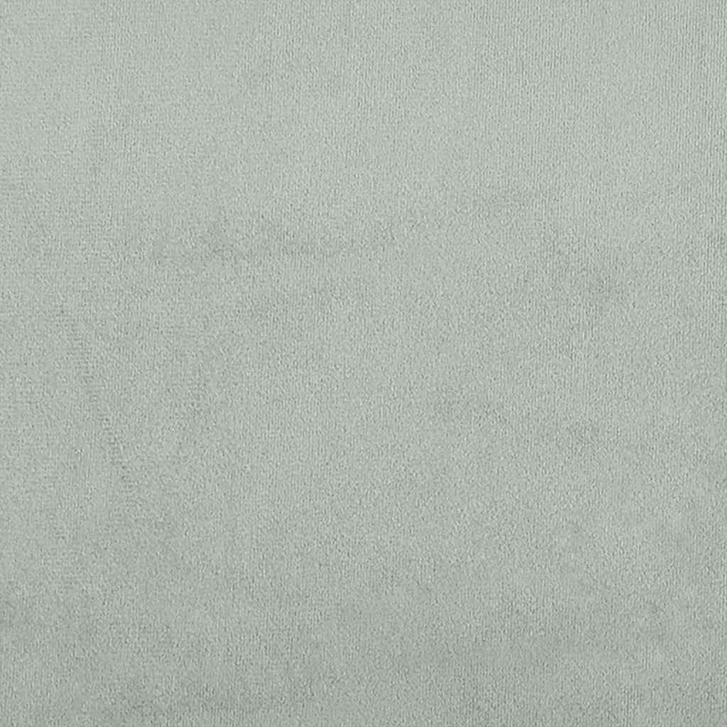 Rückenkissen Blau 45 x 24 x 50 cm Samt