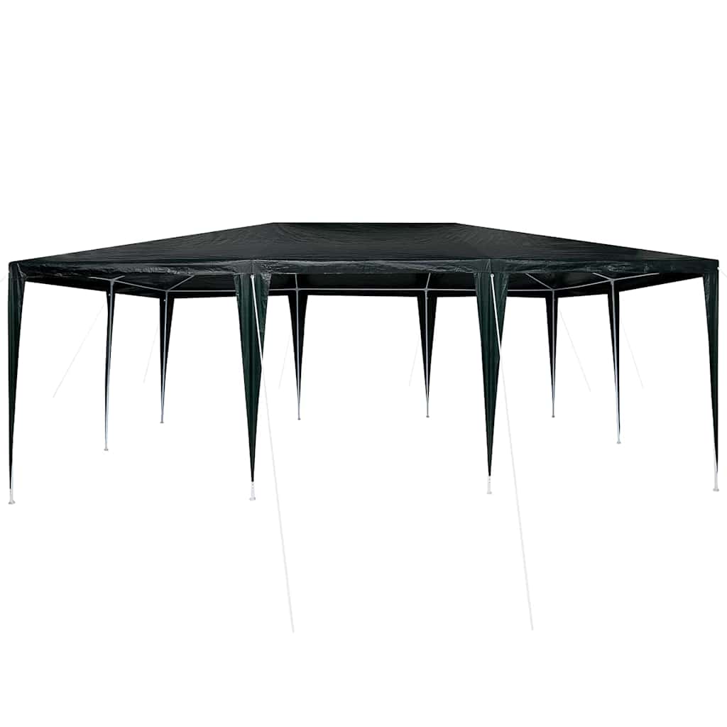 Party-Zelt Weiß 400 x 400 x 266 cm Polyethylen und Stahl