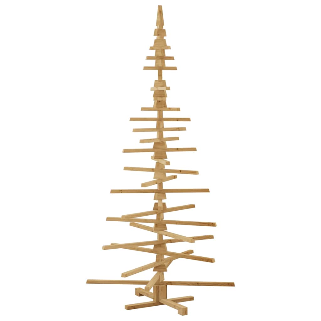 Weihnachtsbaum Holz zum Schmücken 60 cm Massivholz Kiefer