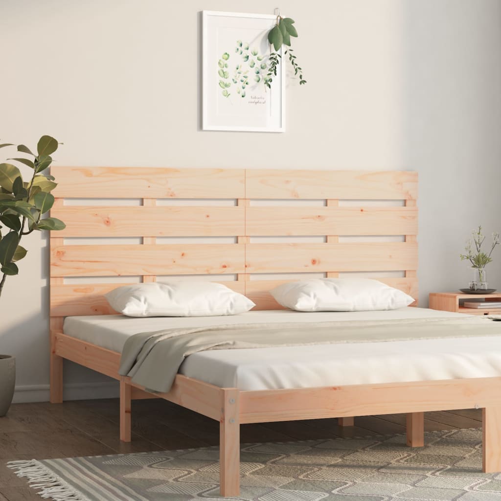 Kopfteil 90x3x80 cm Massivholz Kiefer