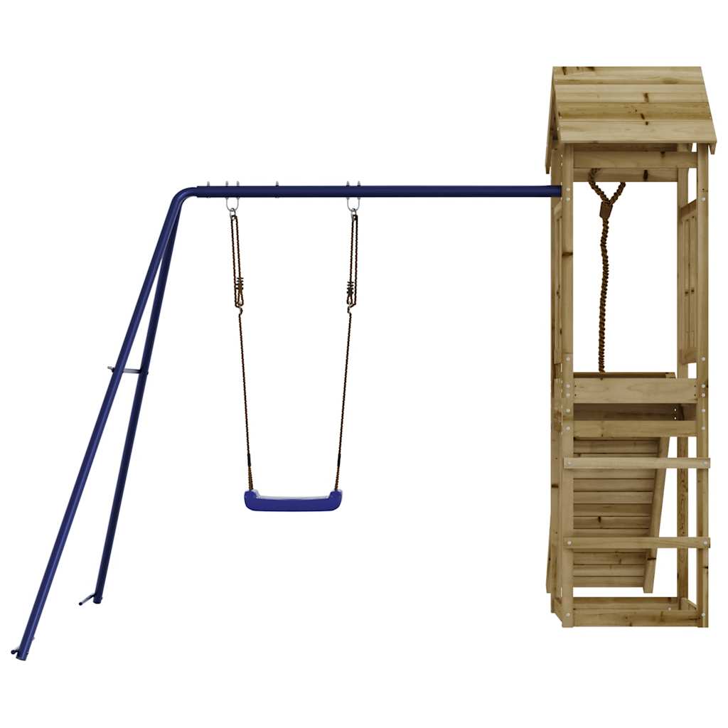 Spielturm Massivholz Kiefer