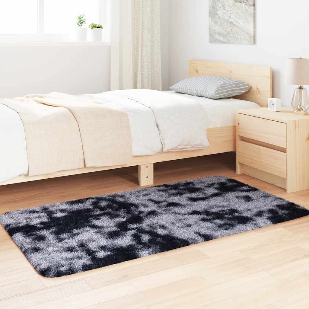 Teppich Shaggy Hochflor NAVARRA Beige 60x100 cm Polyester