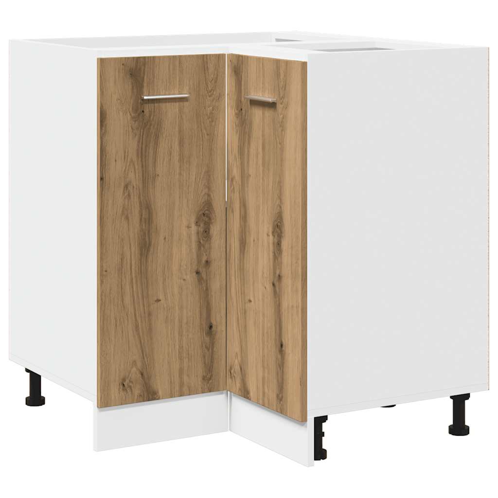 11-tlg. Küchenschrank-Set Lyon Altholz-Optik Holzwerkstoff