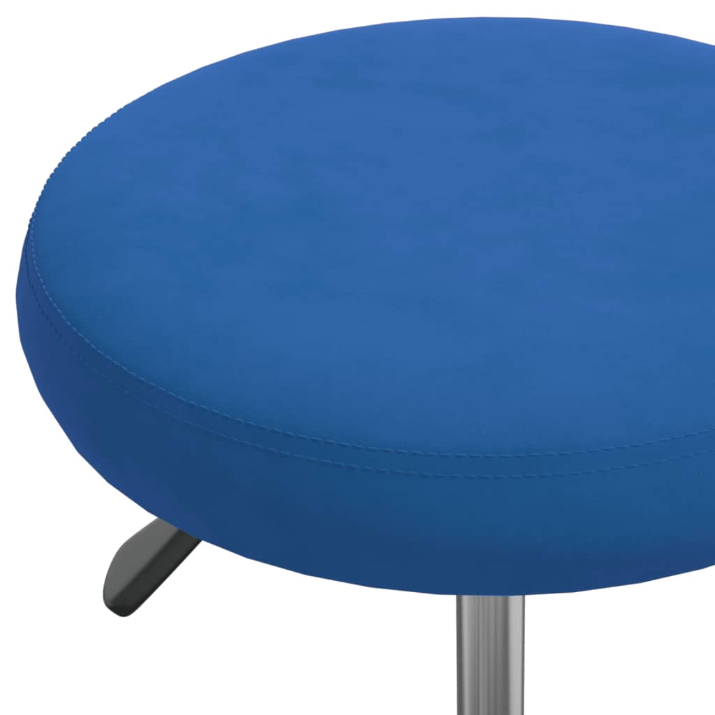 Massagehocker Samt Senfgelb
