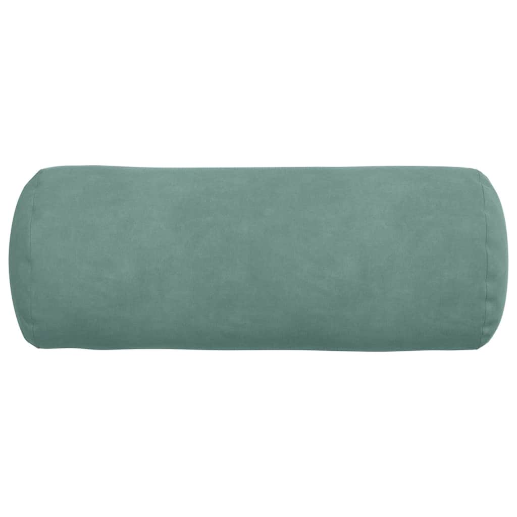 Bolsterkissen 2 Stück Blau Ø 15 x 40 cm Cordstoff