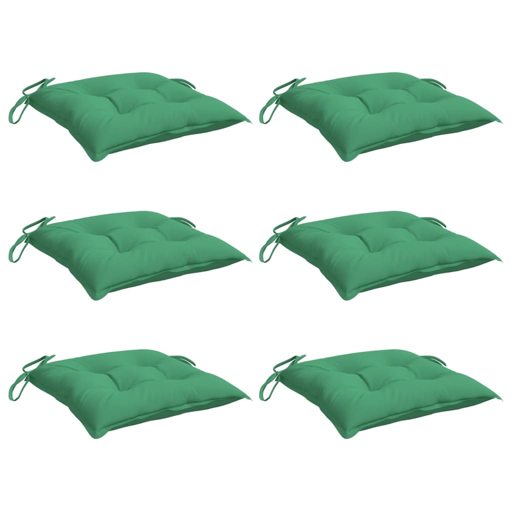Stuhlkissen 4 Stk. Hellblau 40x40x7 cm Oxford-Gewebe