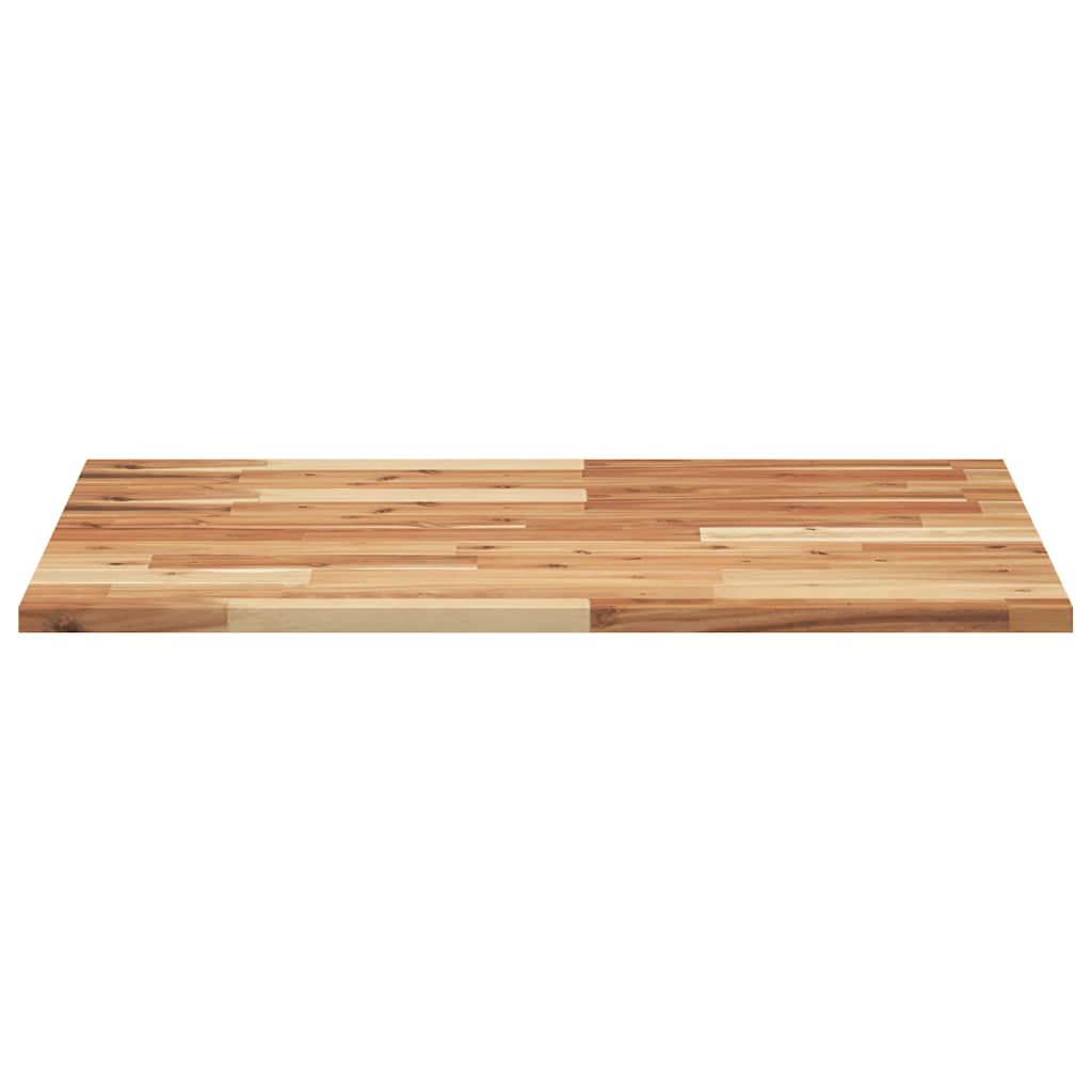 Tischplatte Rechteckig 60x50x2 cm Massivholz Akazie