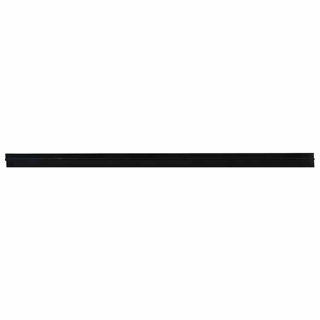 Selbstklebende Türbürstendichtungen 2 pcs Braun 100 cm
