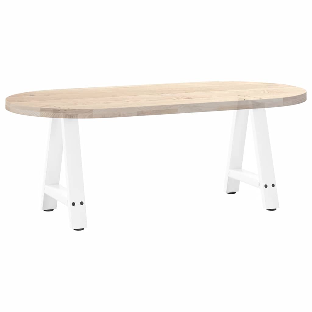 Couchtischbeine A-Form 2 Stk. 30x(30-31) cm Stahl