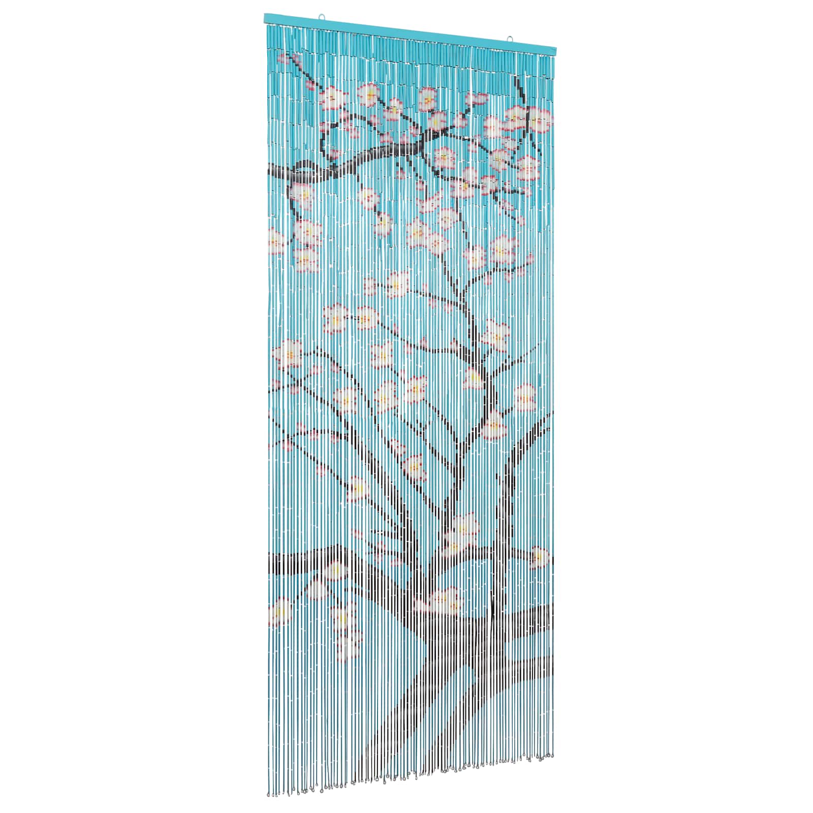 Insekten-Türvorhang Bambus Druck 90x220 cm Bambus