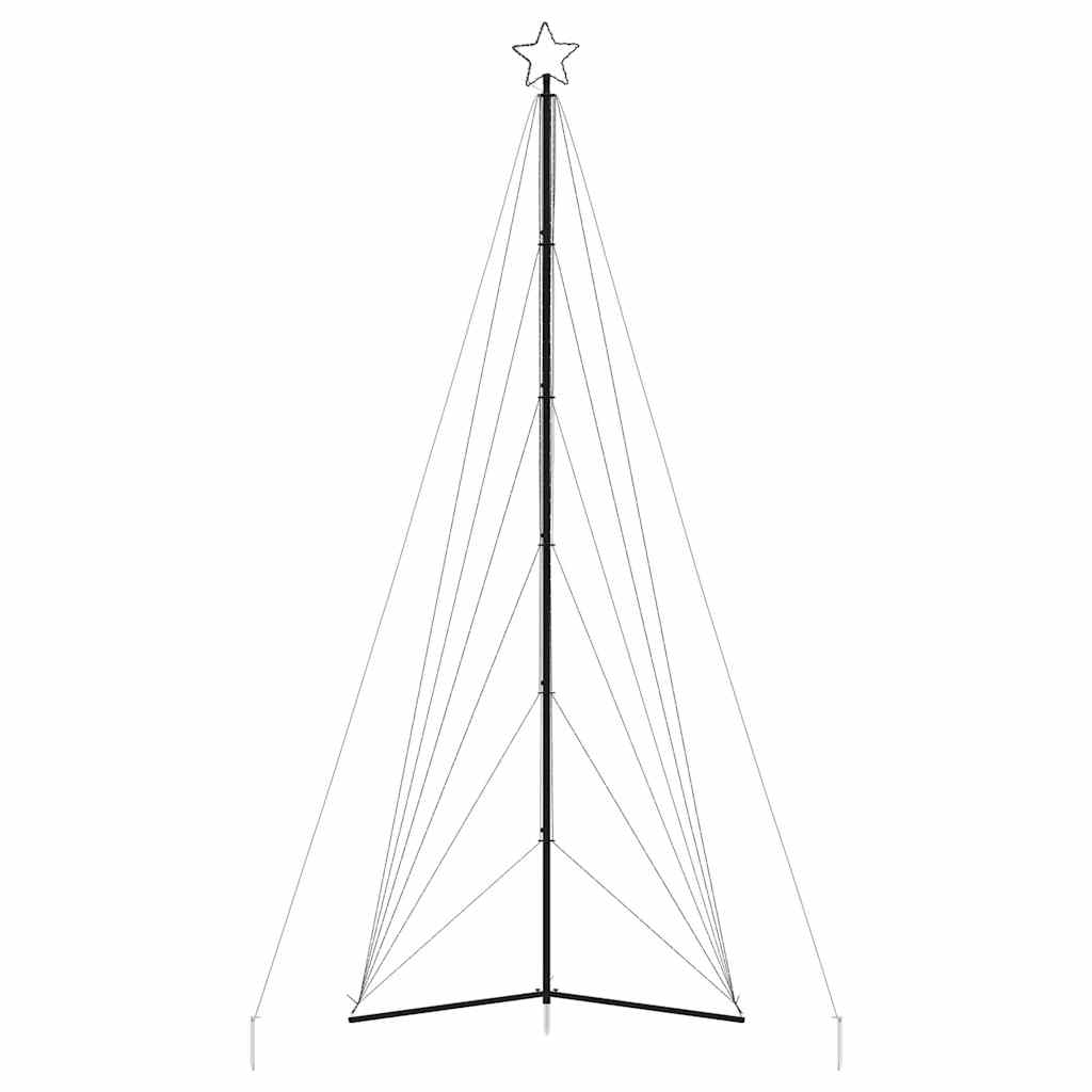 LED Weihnachtsbaum 363 LEDs Warmweiß 182 cm
