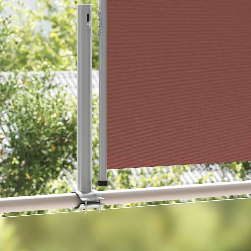 Seitenmarkise 60 x 300 cm 100% Polyester Eisen Stahl