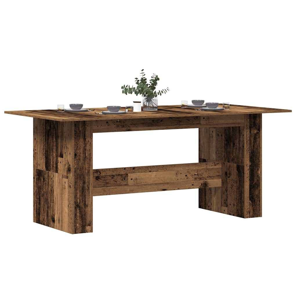 Esstisch Weiß 180x90x76 cm Holzwerkstoff