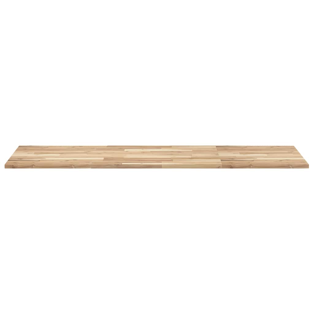 Tischplatte Rechteckig 60x50x2 cm Massivholz Akazie