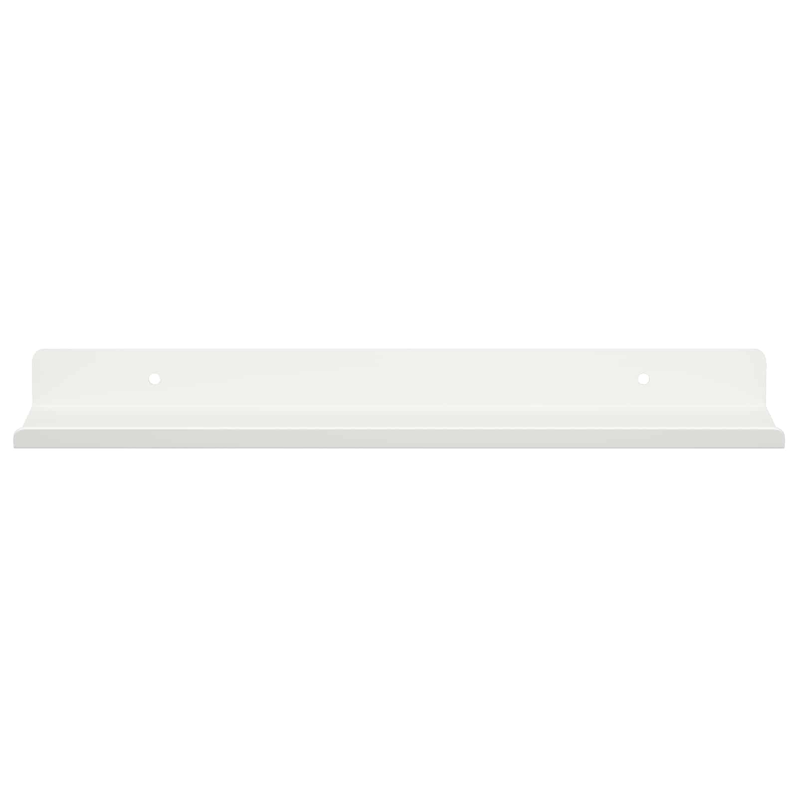 Schwebendes Regal 3 pcs Schwarz 40 x 9 x 2,5 cm Stahl