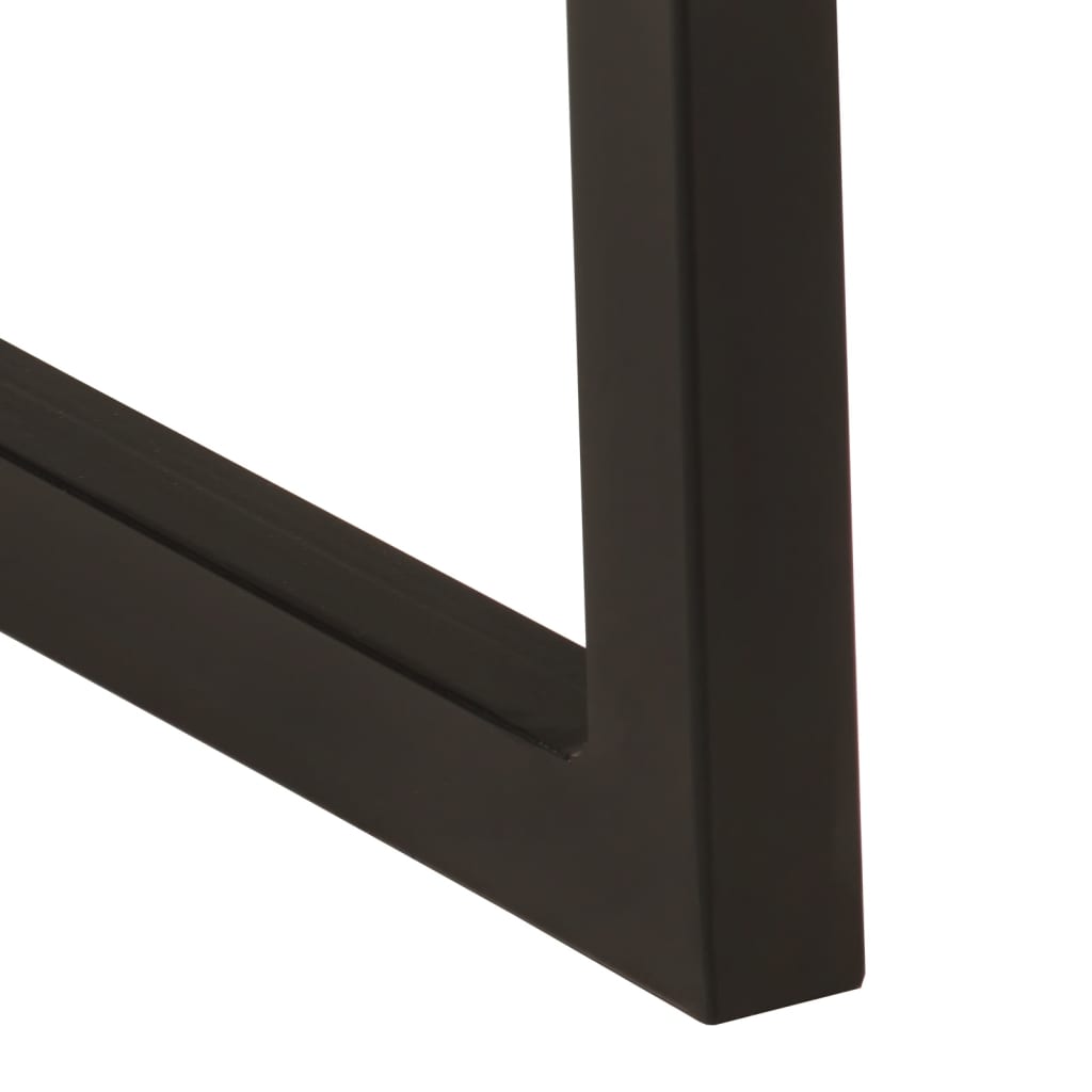 Bank Baumkante 105 cm Massivholz Akazie