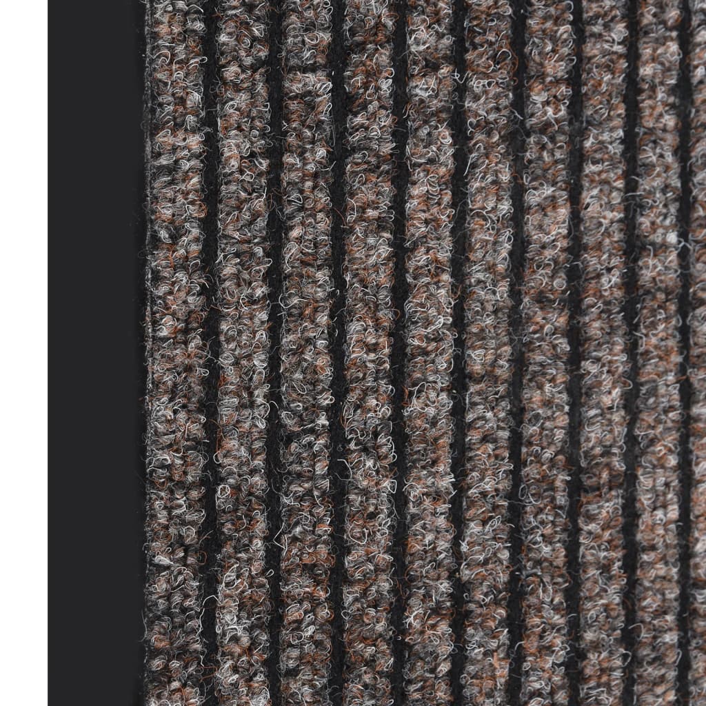 Fußmatte Gestreift Grau 60x80 cm
