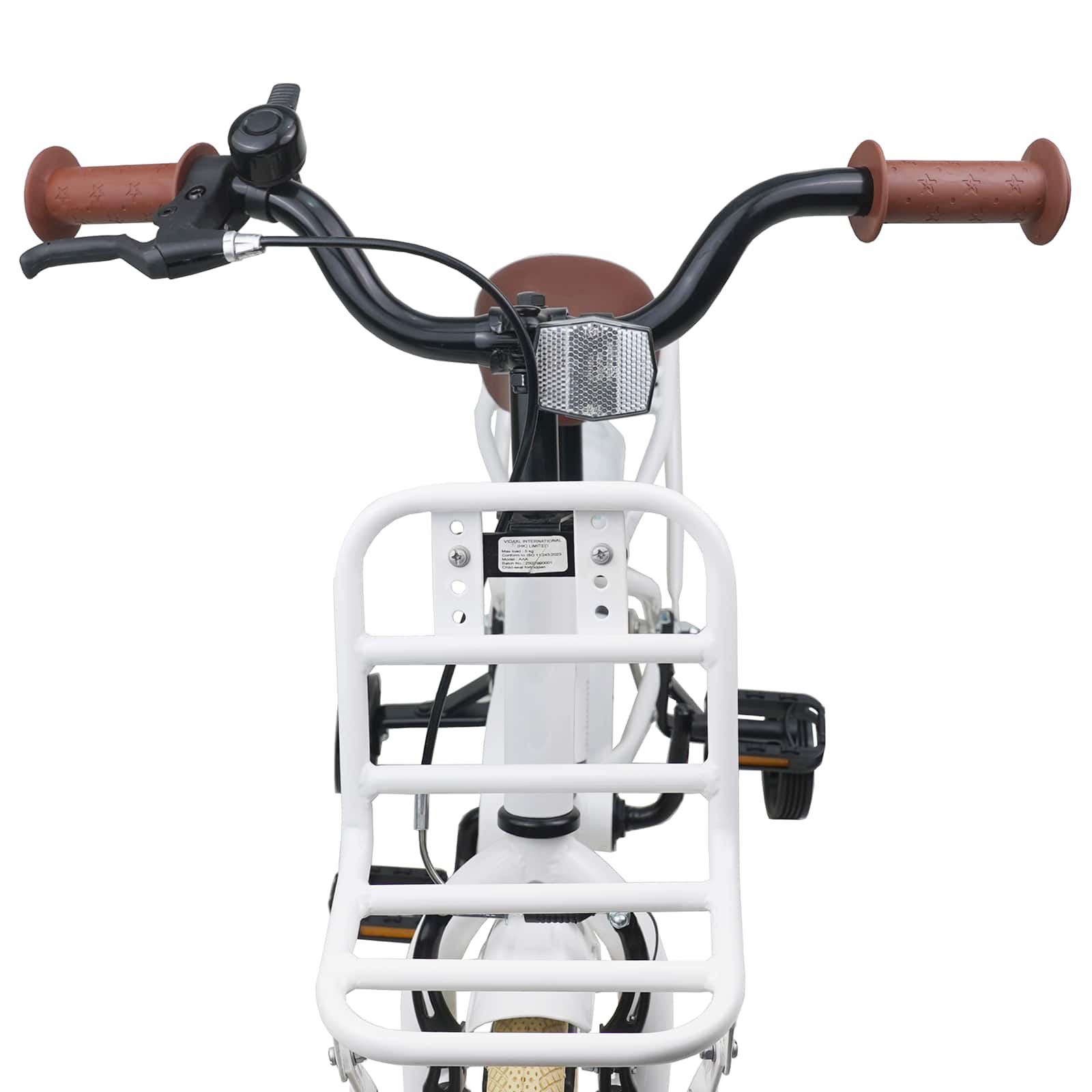 Kinderfahrrad 12 Zoll für 2-4 Jahre alt Hellrosa